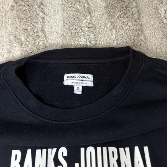 Banks Journal Organic Cotton Crewneck Sweatshirt - Picture 4 of 5